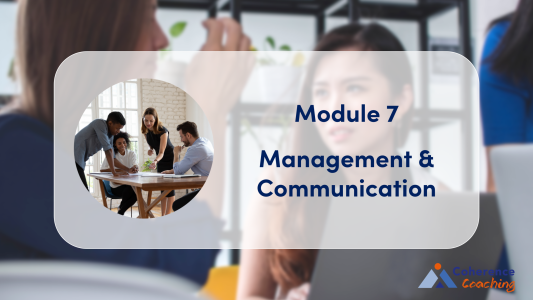 Communication Coaching Program - Module 7